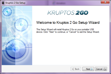 start kruptos 2 Go