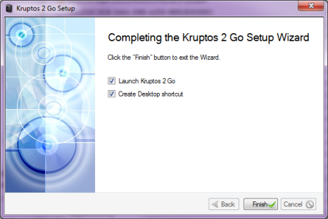 start kruptos 2 Go